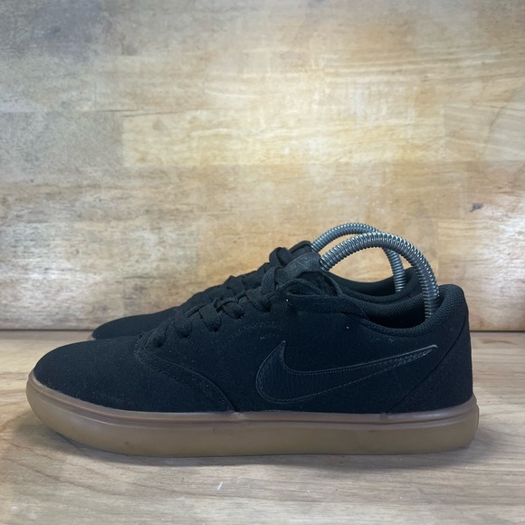 Nike SB Check Solar Womens Sz 8.5 Skate Shoes Sneakers Black Lace Up 843896-009 - Picture 3 of 8